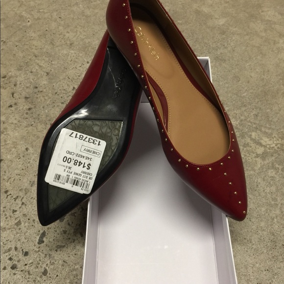 CK - Genie Pointed Toe Flats (NWT) - Picture 5 of 7